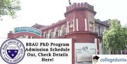 BBAU PhD Admission Schedule Out